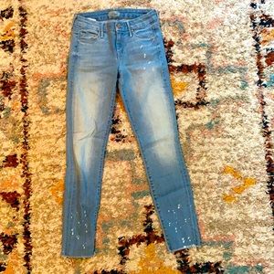 Mother Looker Ankle Fray